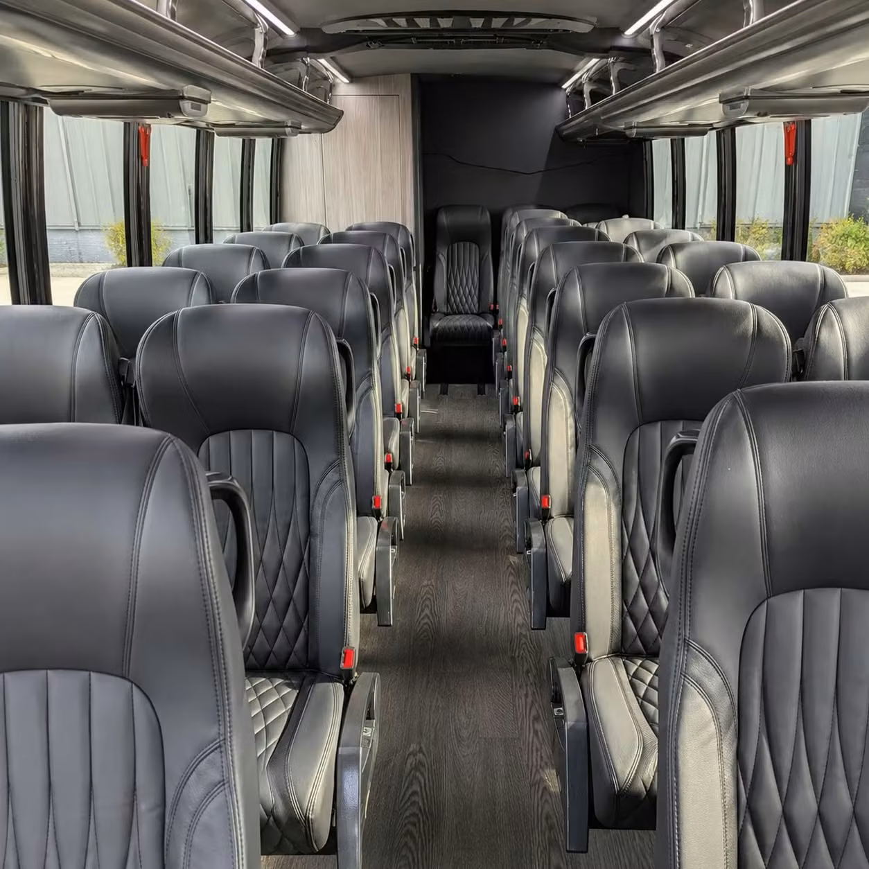 30 passenger minibus inside