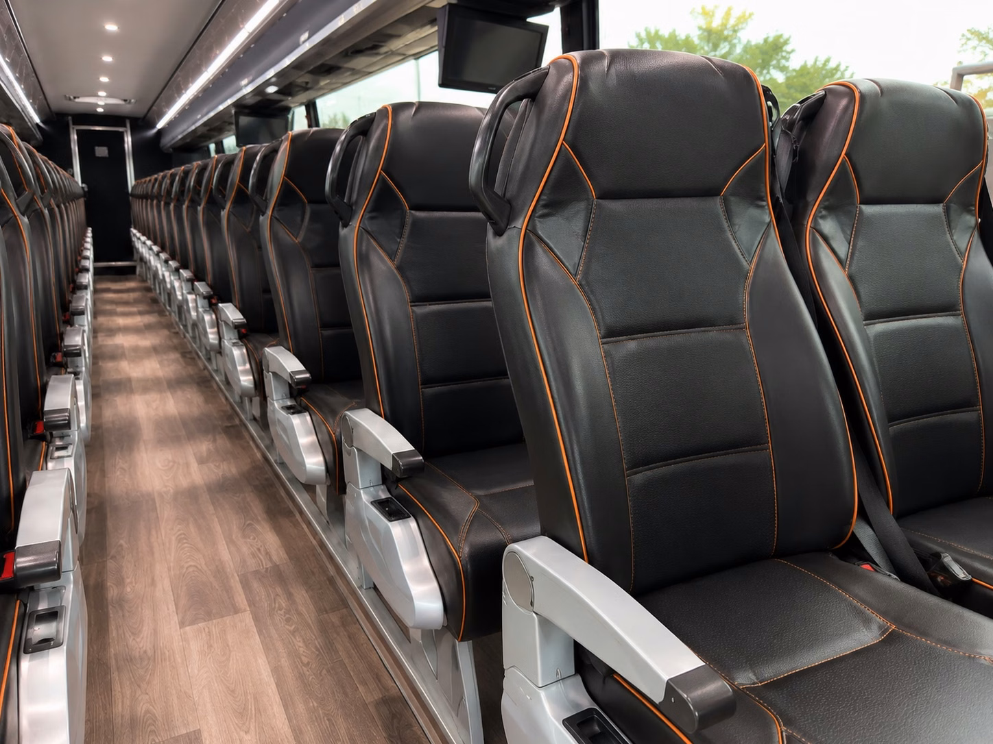 charter bus rentals for pharr wedding receptions at the pharr events center