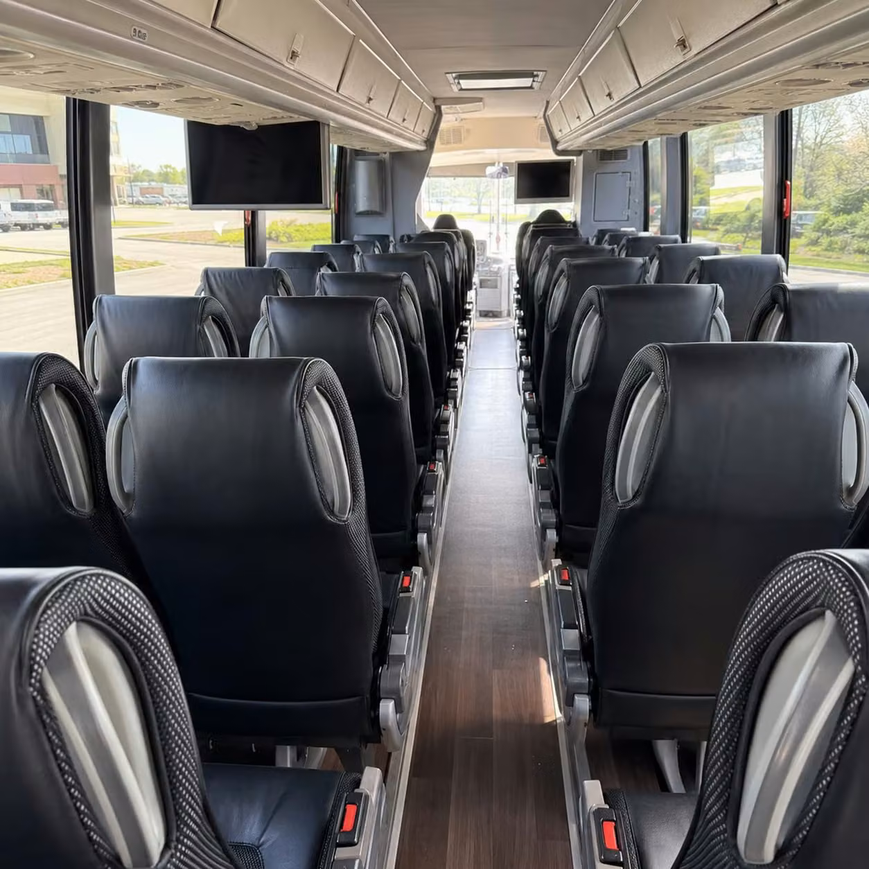 pharr charter bus interior gallery
