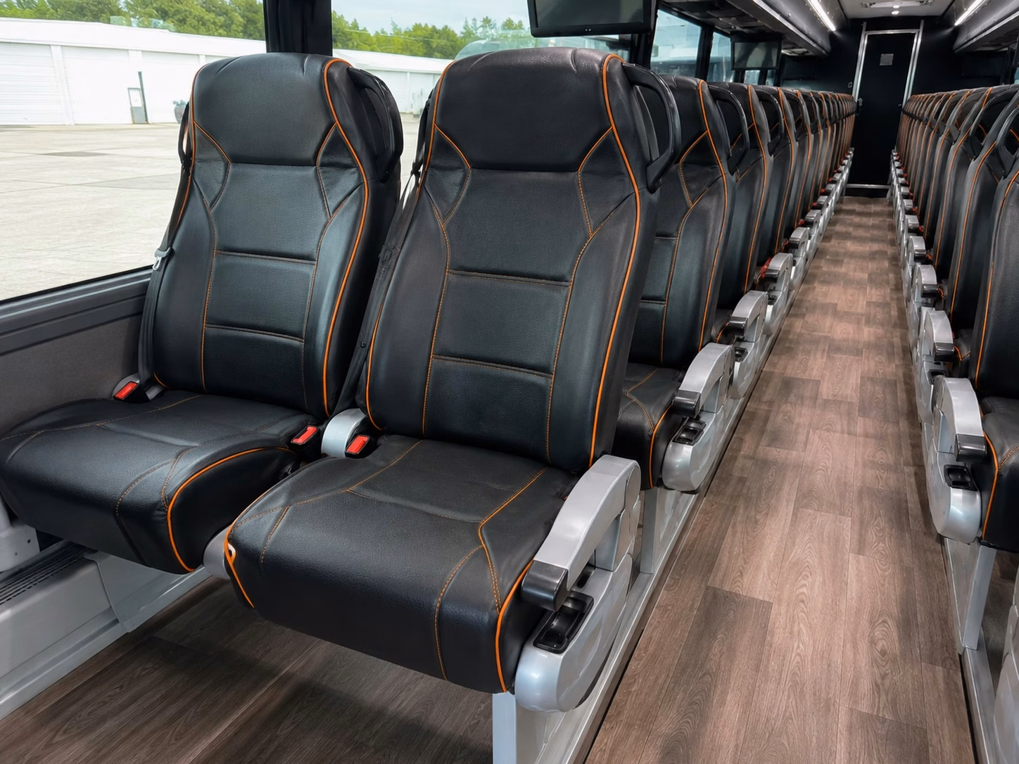 pharr charter bus interior