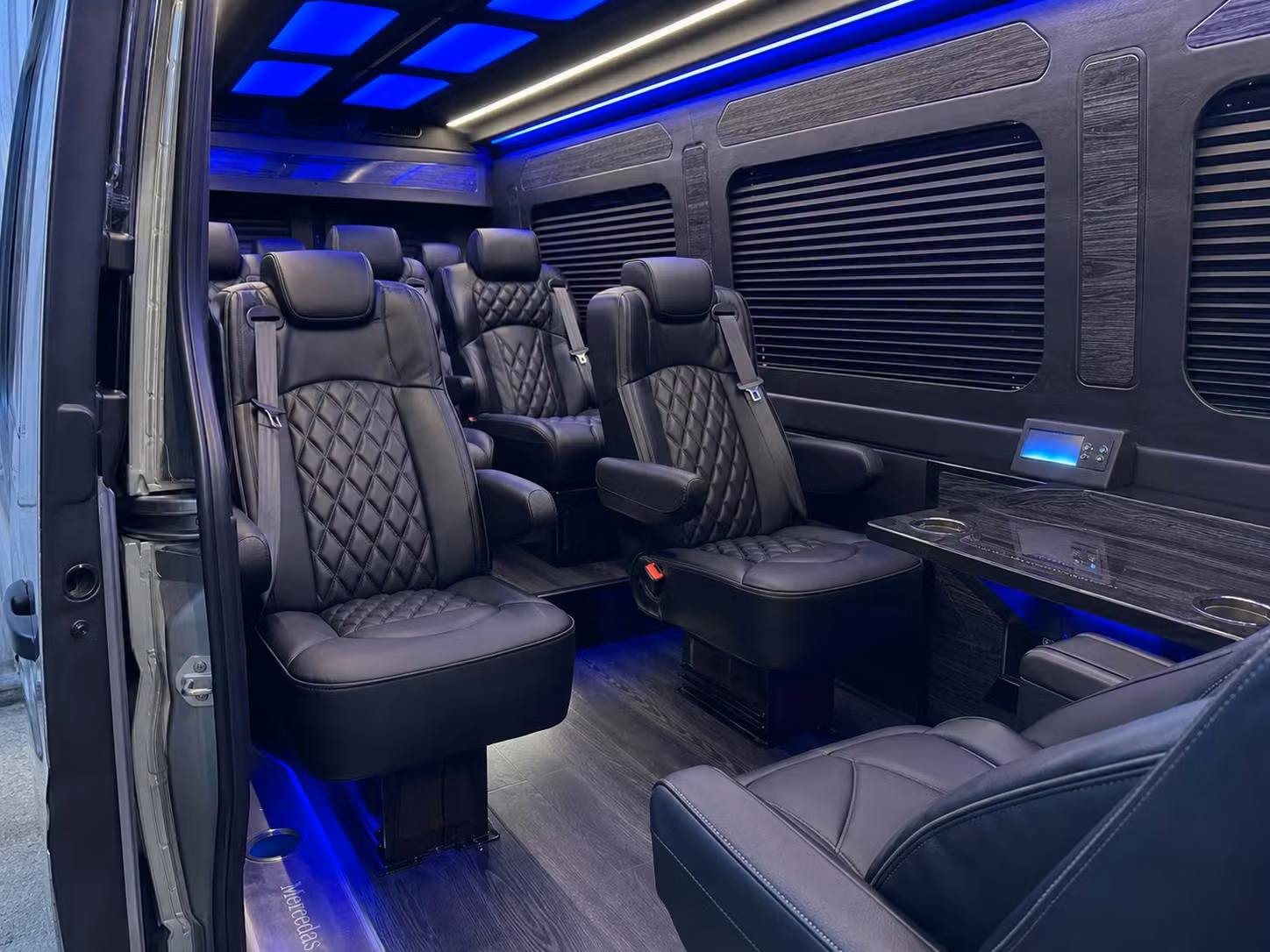 sprinter van transportation for groups and events across pharr