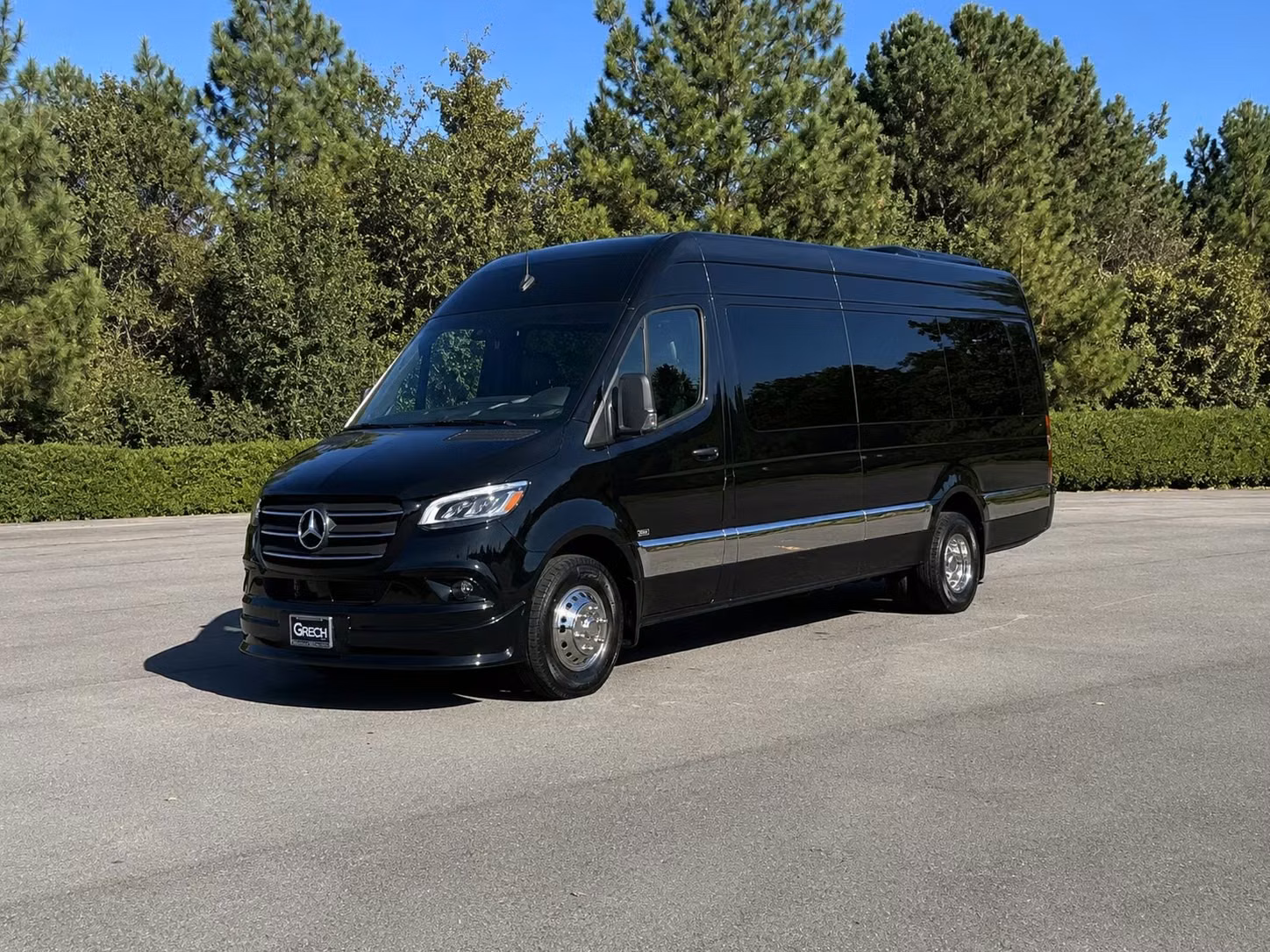 sprinter van with driver